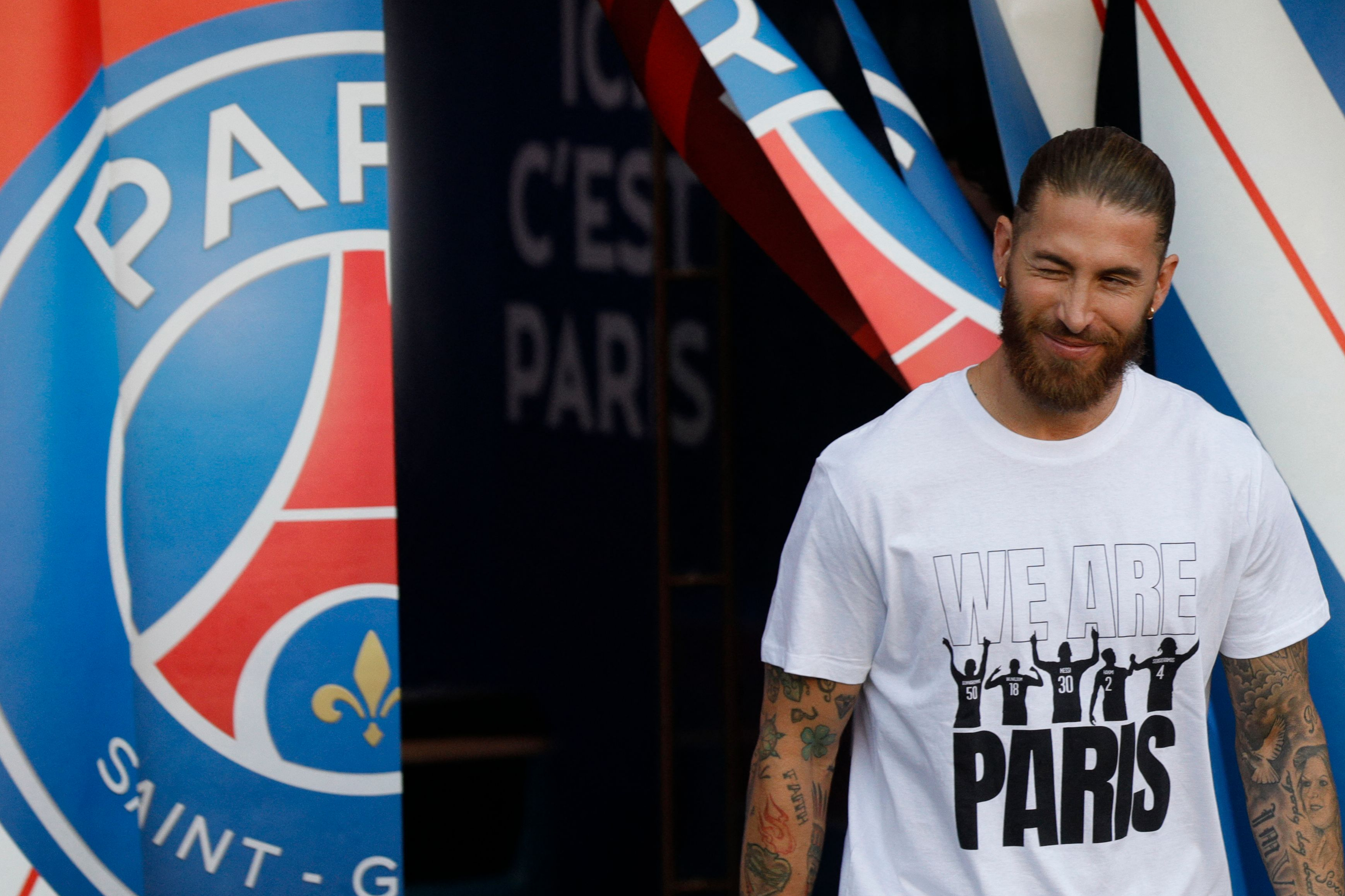Ramos primed for PSG debut after inclusion in squad for Man City clash