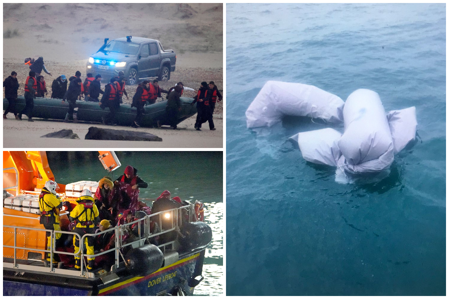 Man arrested over drowning of 27 migrants in dinghy Channel crossing