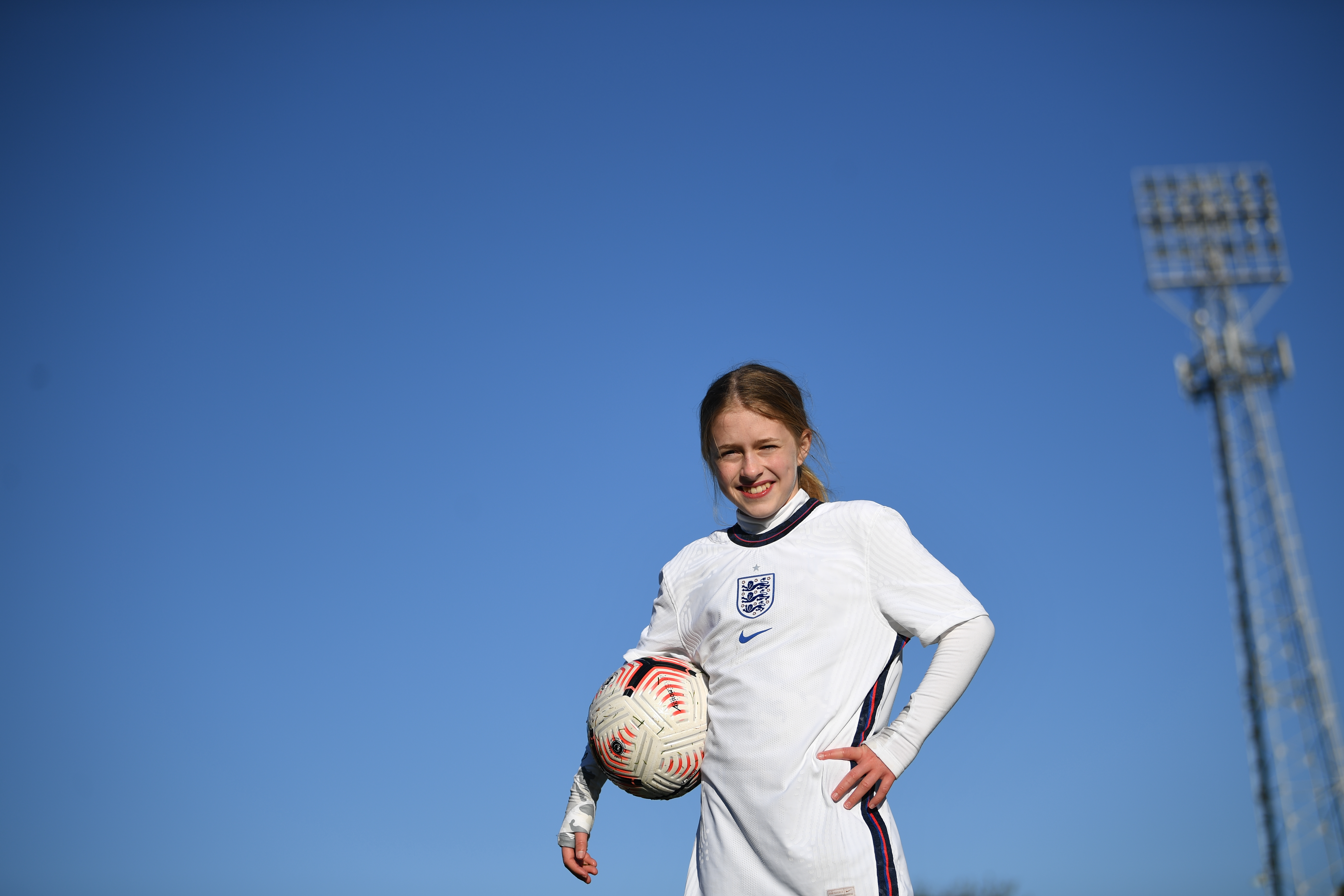 Imogen, 12, nominated for Fifa award after 7.1m keepy-uppies challenge