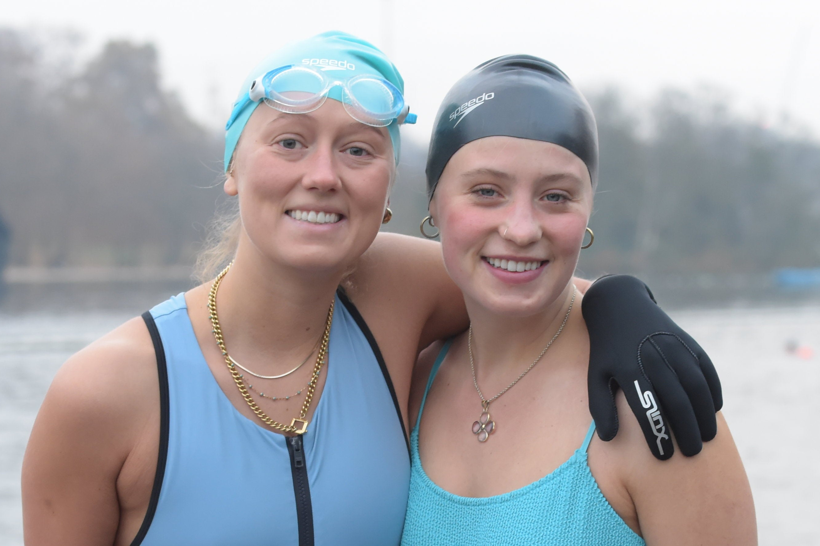 Some like it cold: Wild swimmers brave it in chilly Serpentine