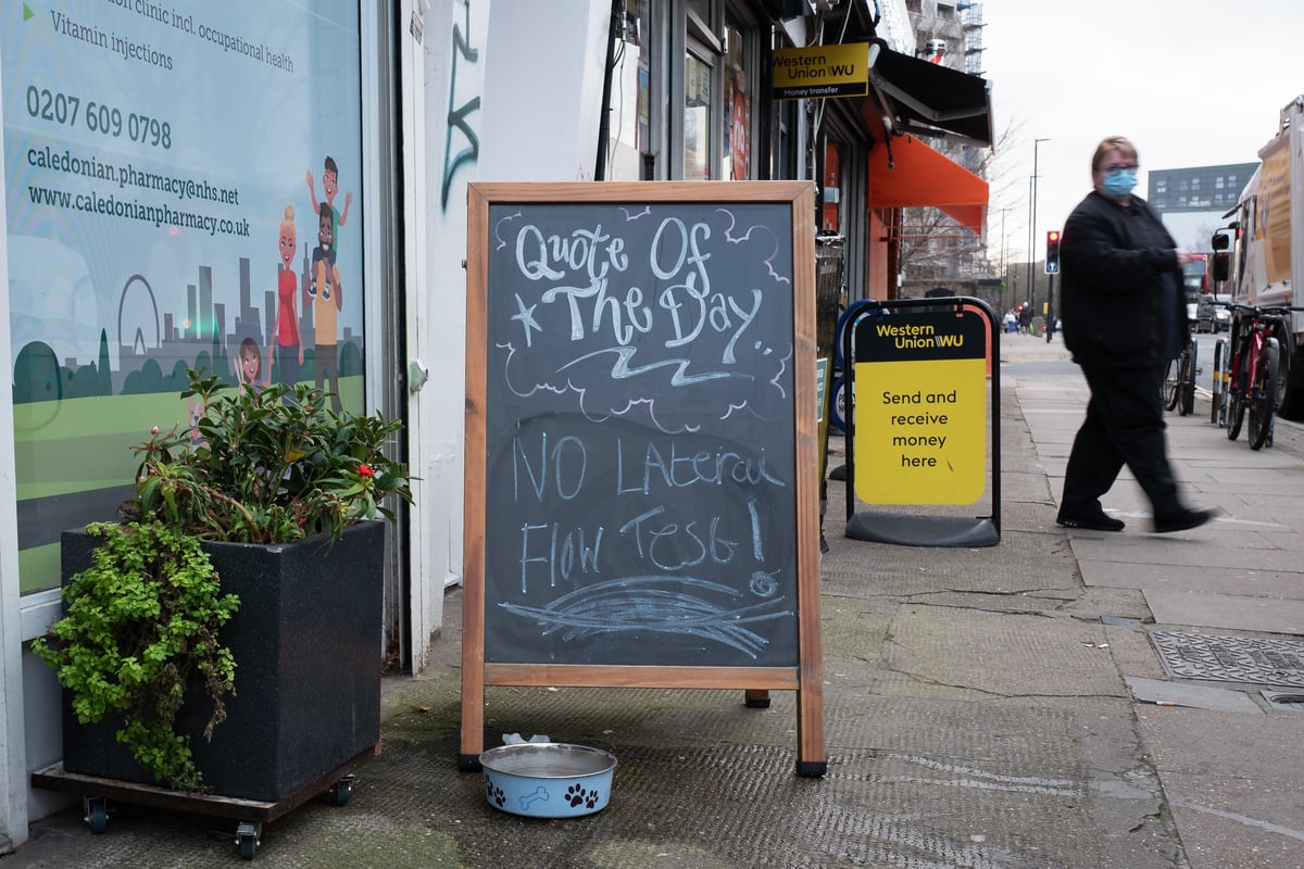 Patients turning up to pharmacies for Covid tests ‘every five minutes’