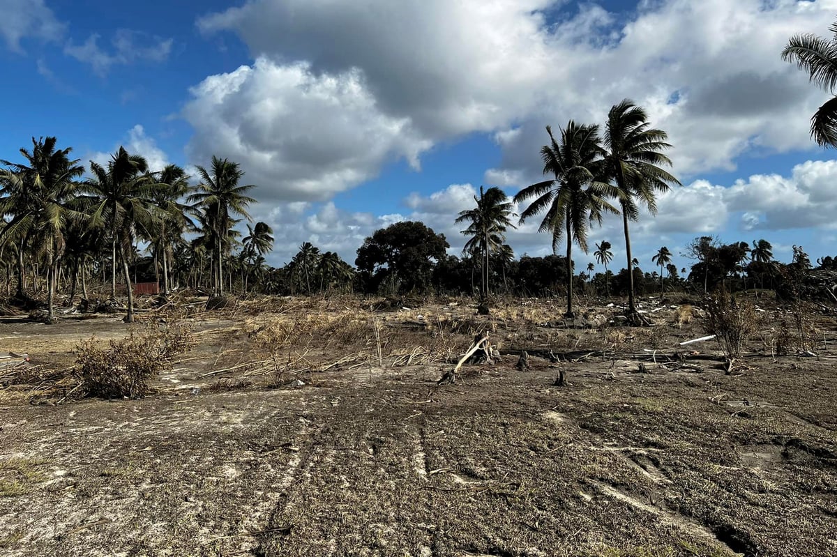  Earthquake hits coast off Tonga following devastating tsunami