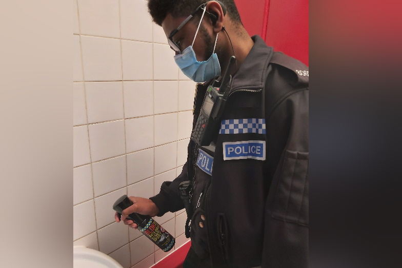Essex officers trial new anti-drug spray which causes foul taste when ingested 