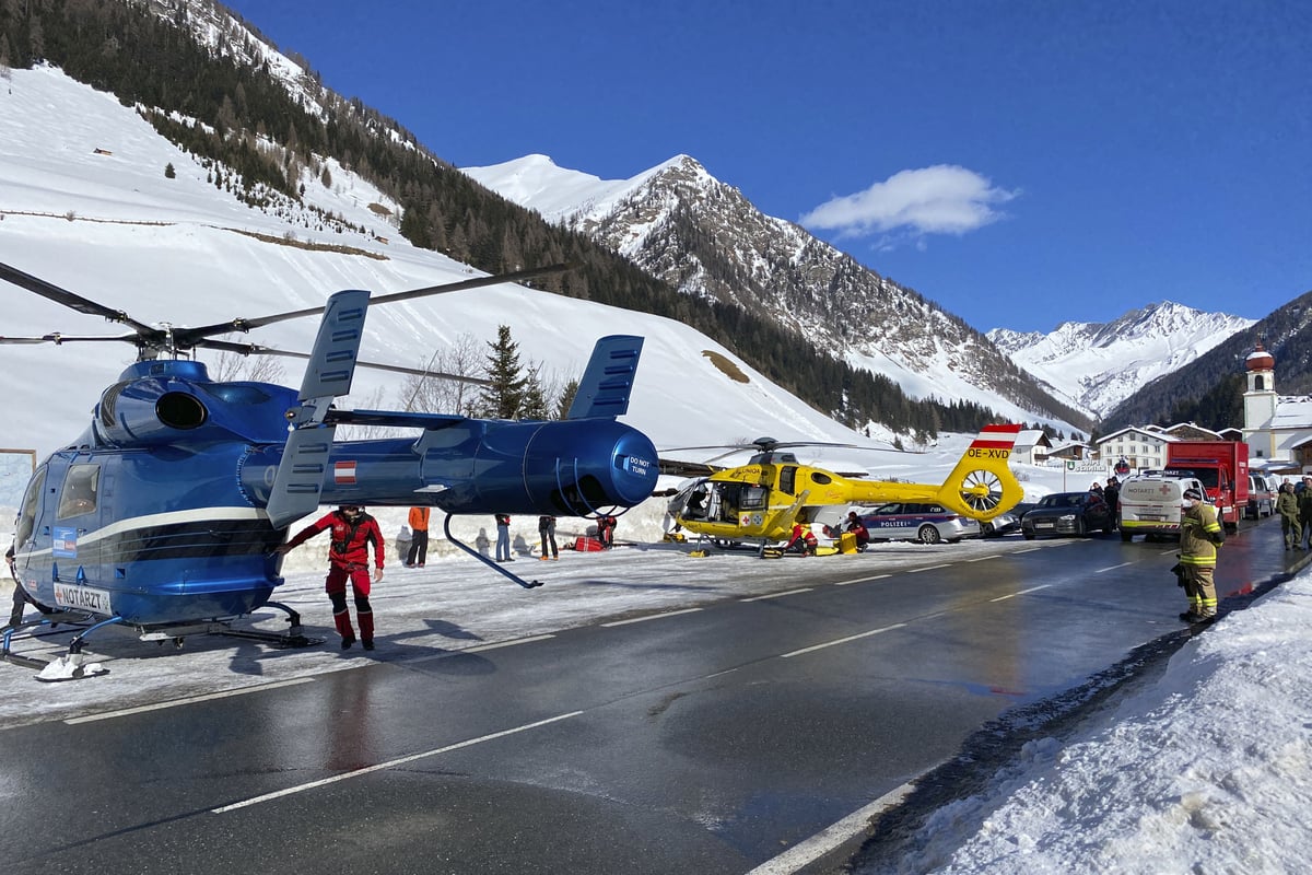 Nine people: die in avalanches in the Austrian Alps within 24 hours