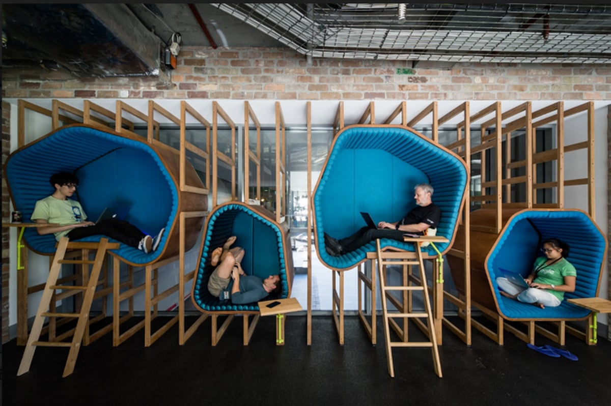 VR meetings, in-house therapists and garden rooms — welcome to the office of tomorrow