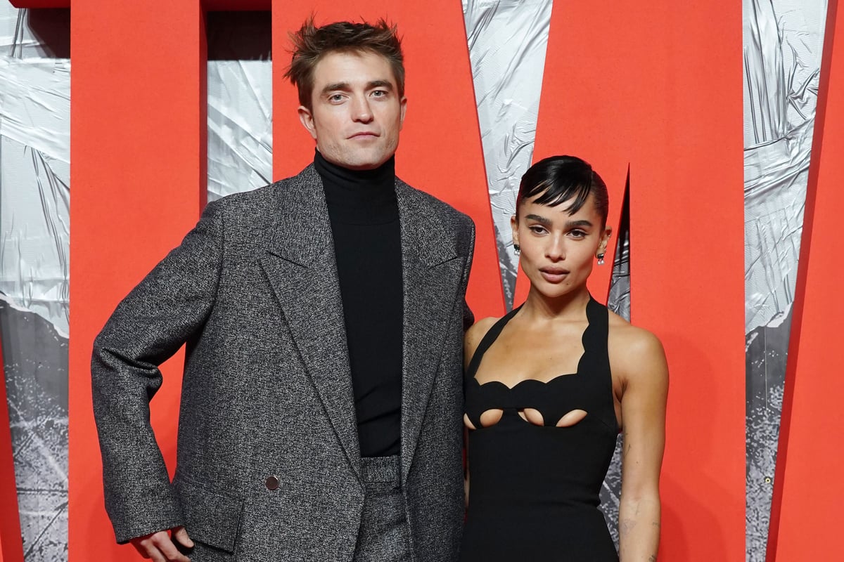 Zoe Kravitz and Robert Pattinson lead stars at The Batman premiere