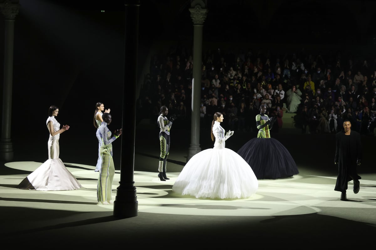Olivier Rousteing re-boots Balmain for AW22