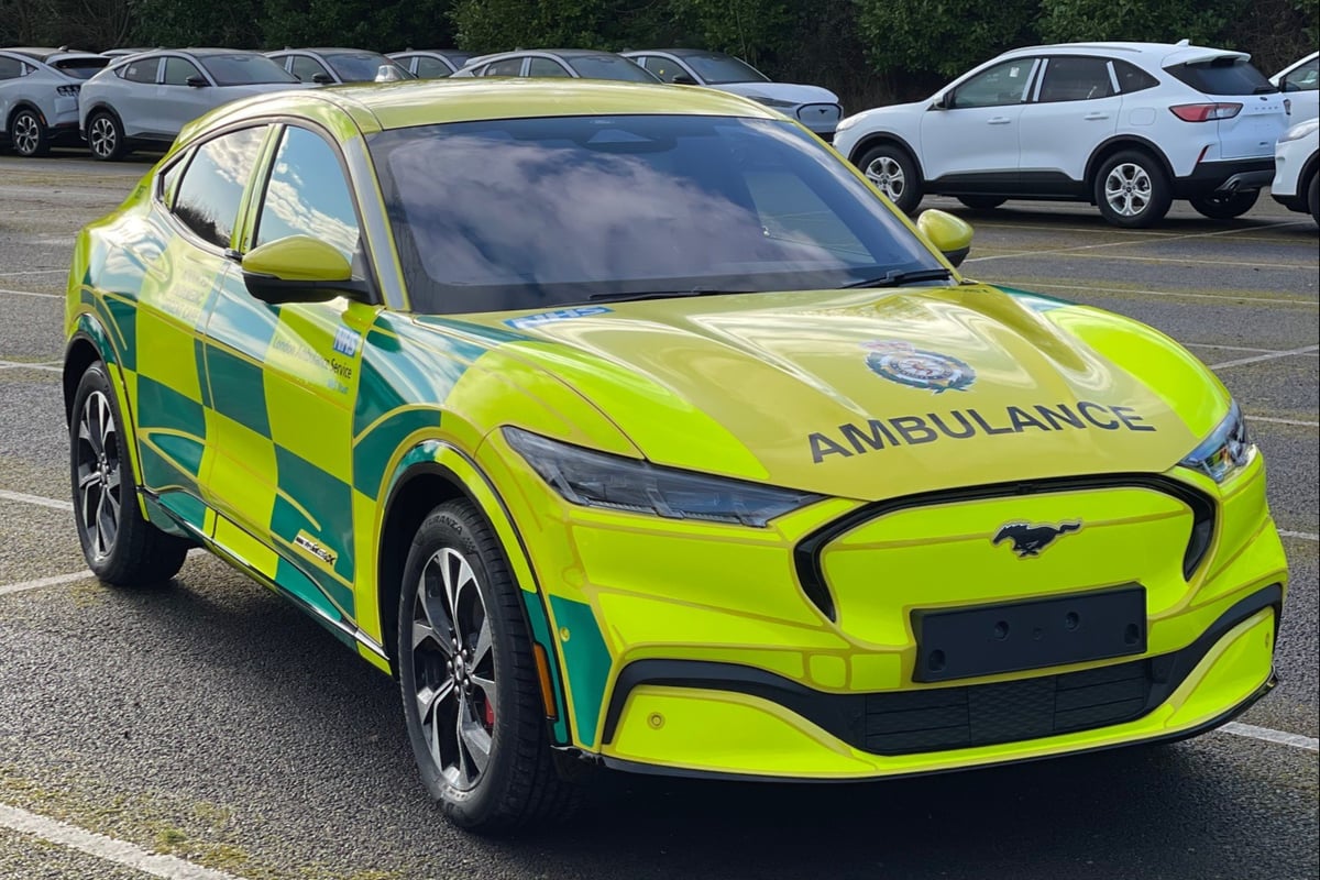 London Ambulance gets electric fast-response cars and motorbikes