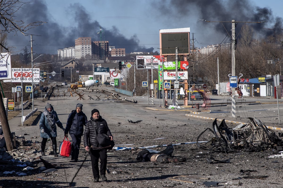 Russia gears up for Kyiv assault as Putin’s forces shell more Ukrainian cities