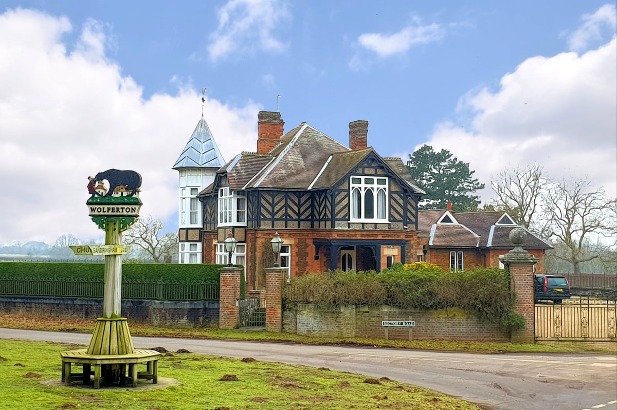 Sandringham Estate: historic Station House is for sale