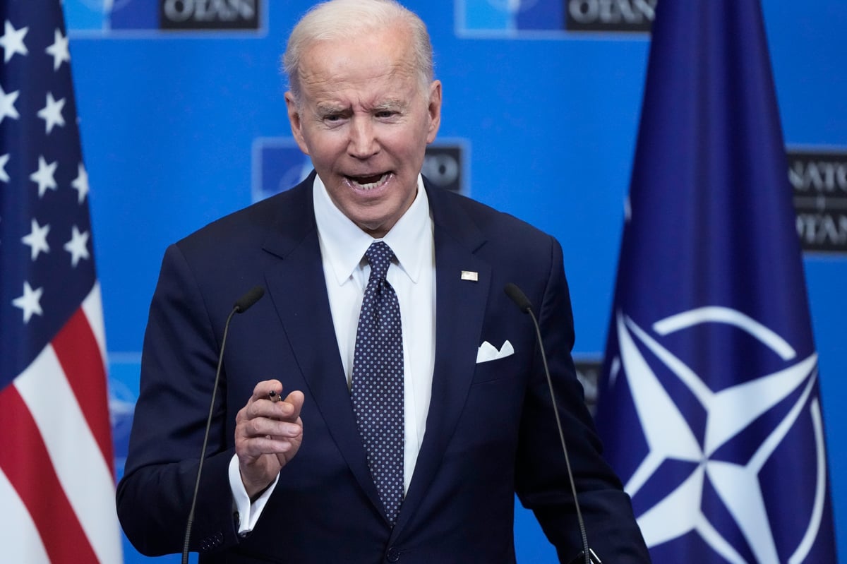Joe Biden warns Russia use of chemical weapons in Ukraine ‘would trigger a response in kind’ 