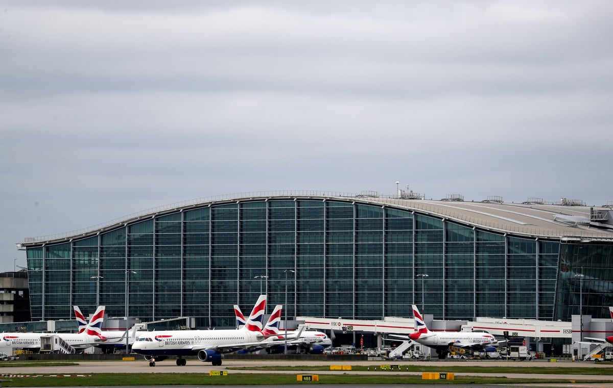 Dozens of flights cancelled after British Airways technical issue at Heathrow