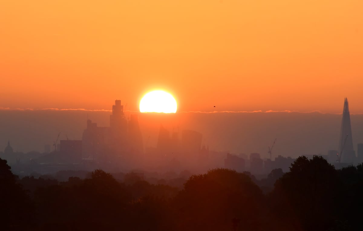 London to sizzle next week with mercury ‘above average’ for mid-May