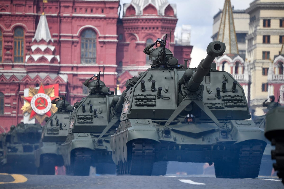 Russia Victory Parade LIVE:  Putin blames West for war as UK says Ukraine could ‘break’ Red Army