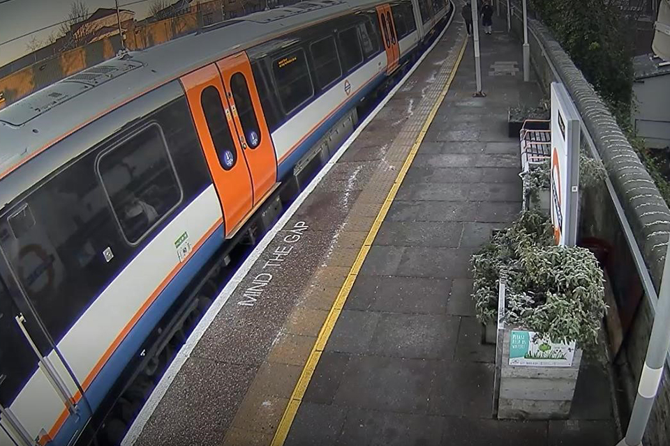 Passenger dragged along platform after being trapped in doors of train