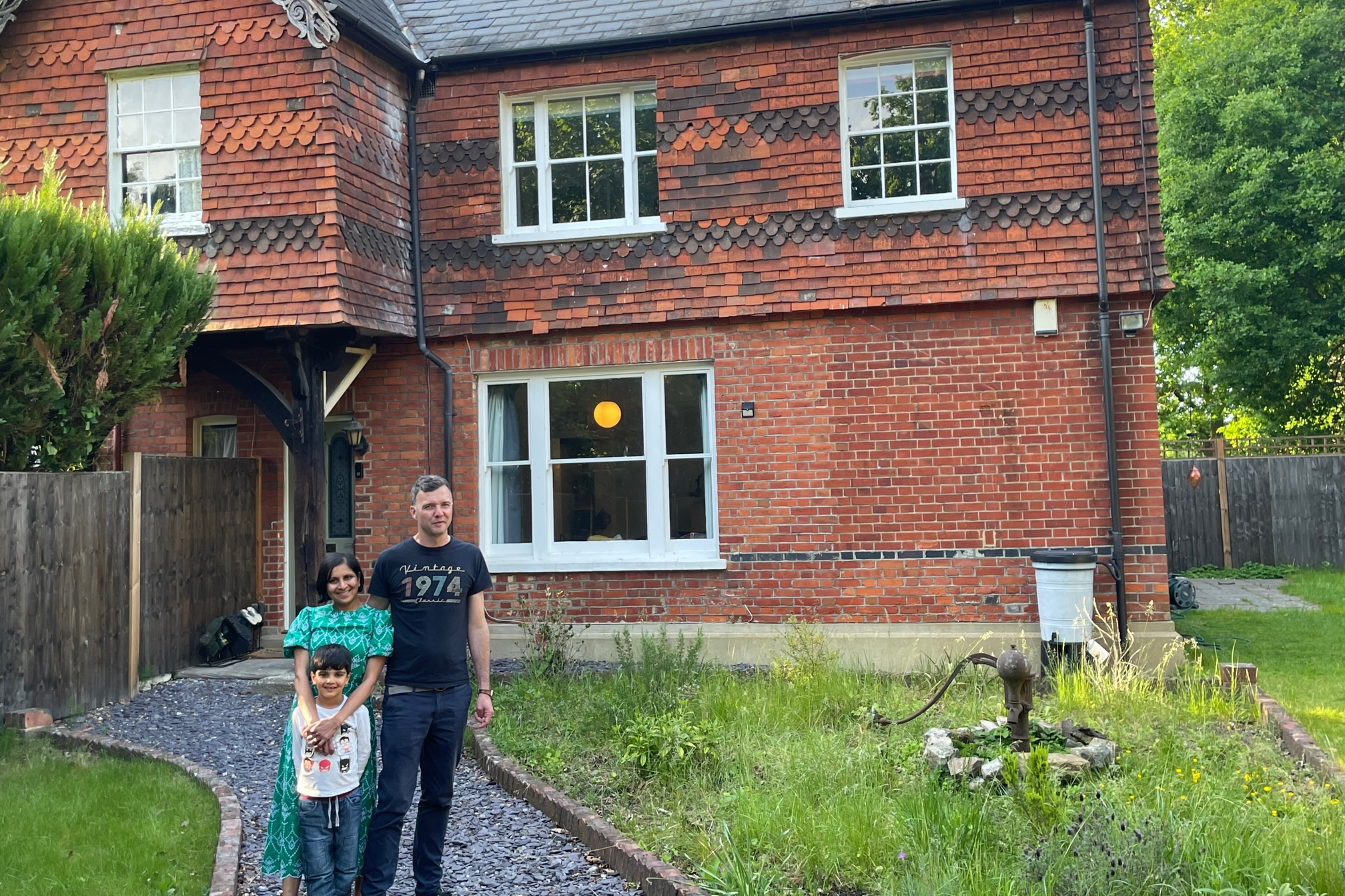 ‘We swapped Crystal Palace for a Surrey village we knew little about’