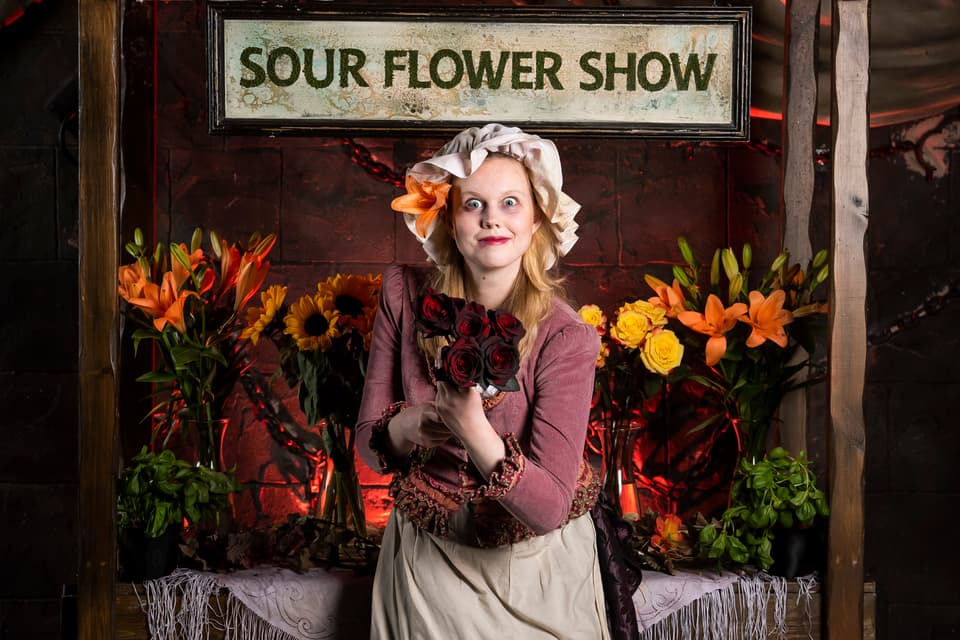 The London Dungeon - The Sour Flower Show., London, 19th May 2022