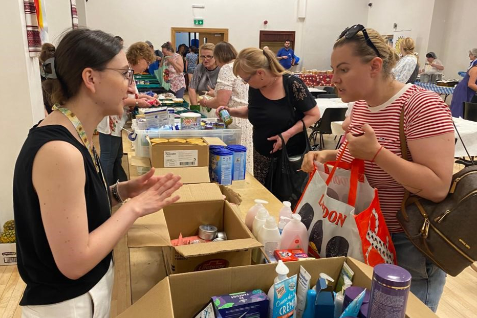 Felix Project helps feed London’s displaced Ukrainians