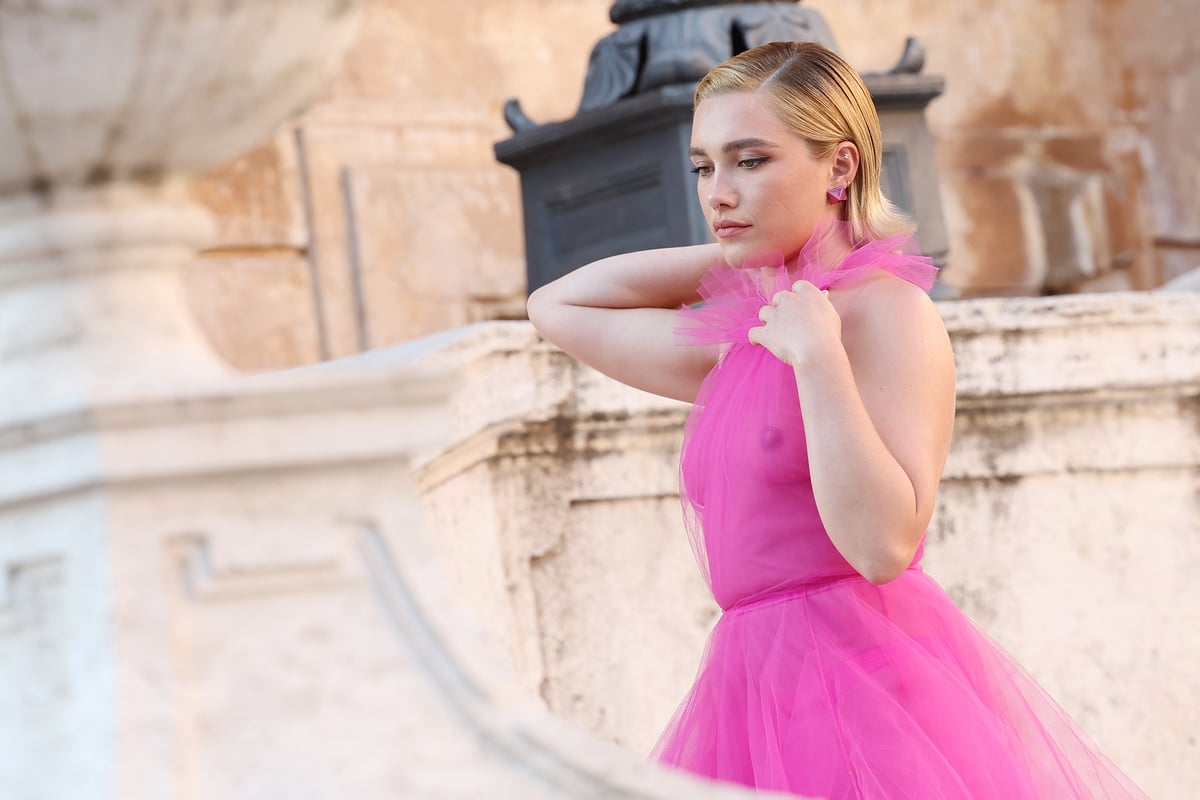 Florence Pugh pink dress: why do men get so upset when women show nipple?