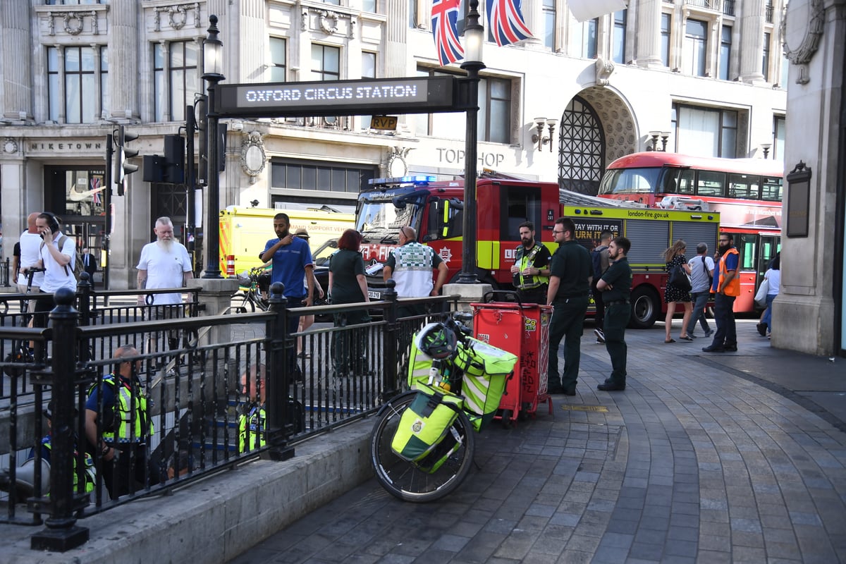 Oxford Circus Station evacuated after reports of smoke from escalator