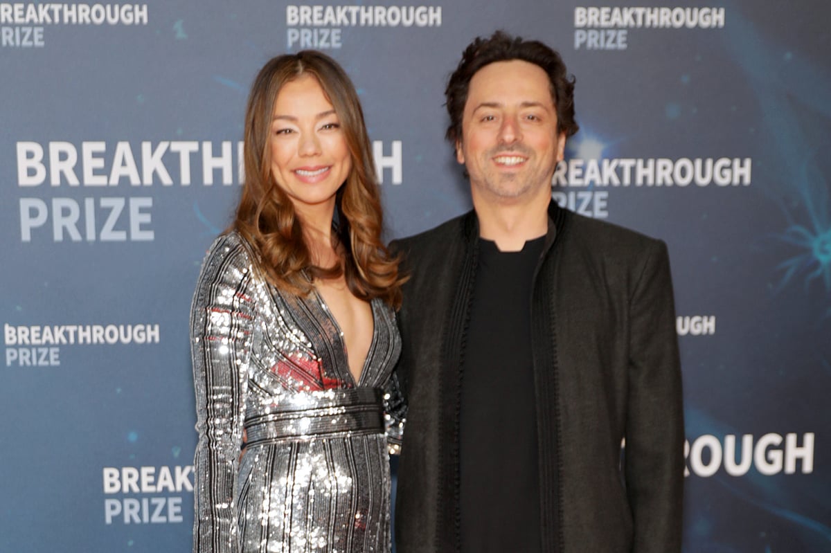 Who is Sergey Brin and who is his wife Nicole Shanahan?