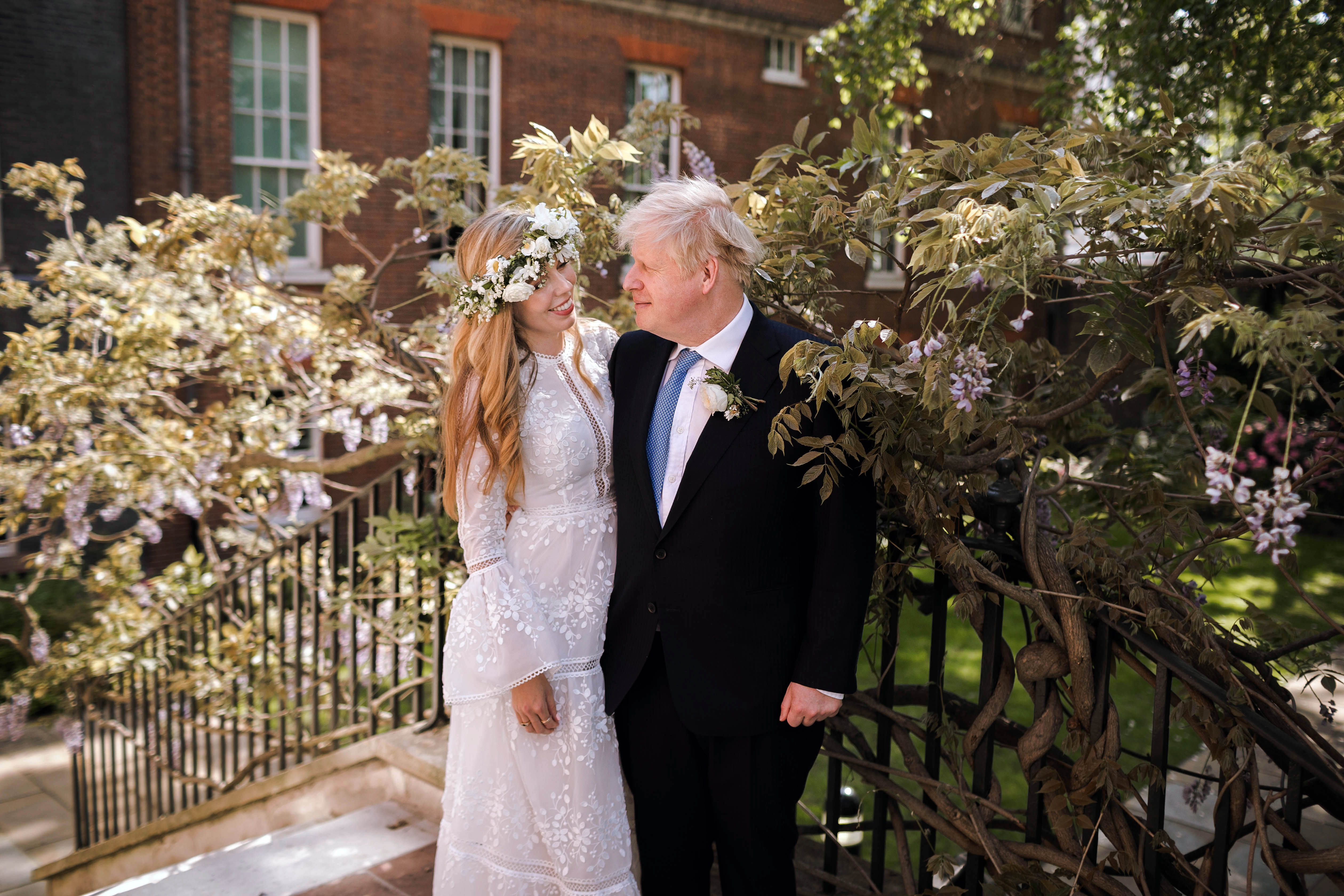 Boris and Carrie Johnson hold wedding party at Tory donor’s estate