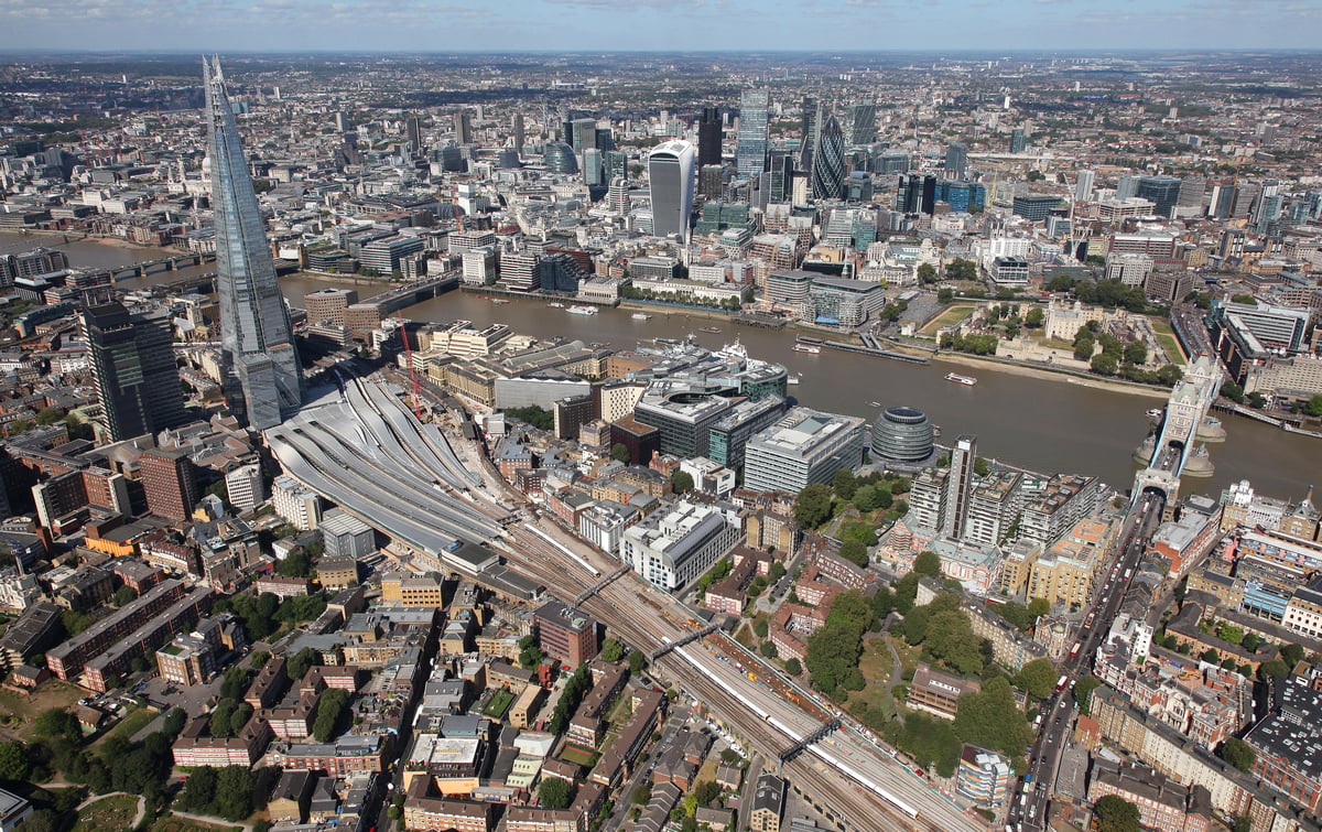 Fire under railway arches near London Bridge ‘severely disrupts’ train services