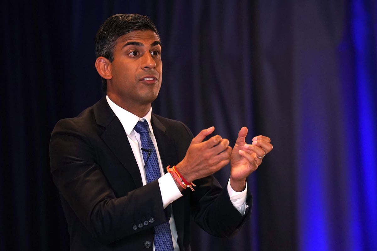 Rishi Sunak says he has ‘shot’ at being PM despite polls putting Liz Truss well ahead