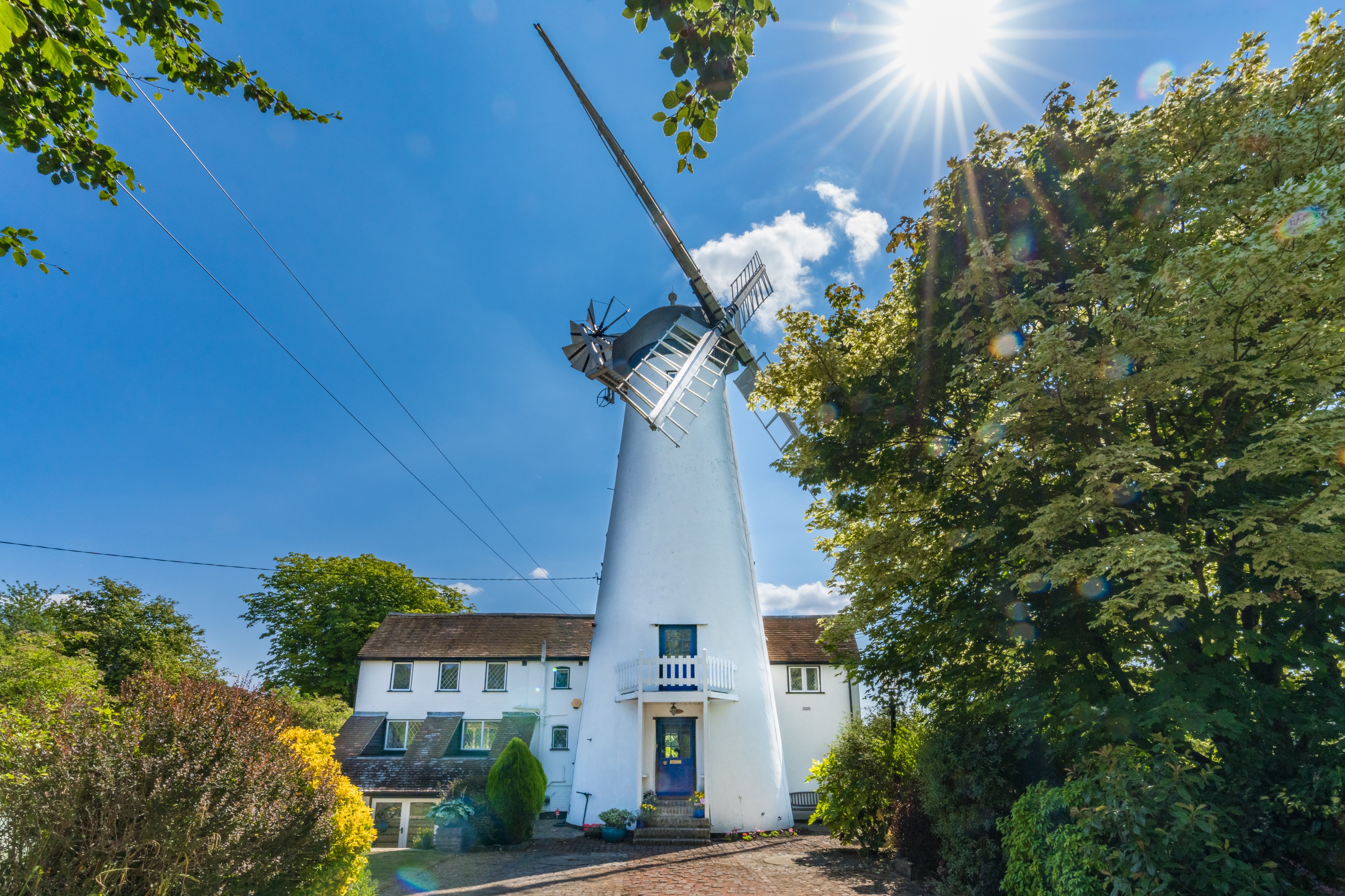 Rare ‘working’ windmill and cottage listed for sale in Buckinghamshire