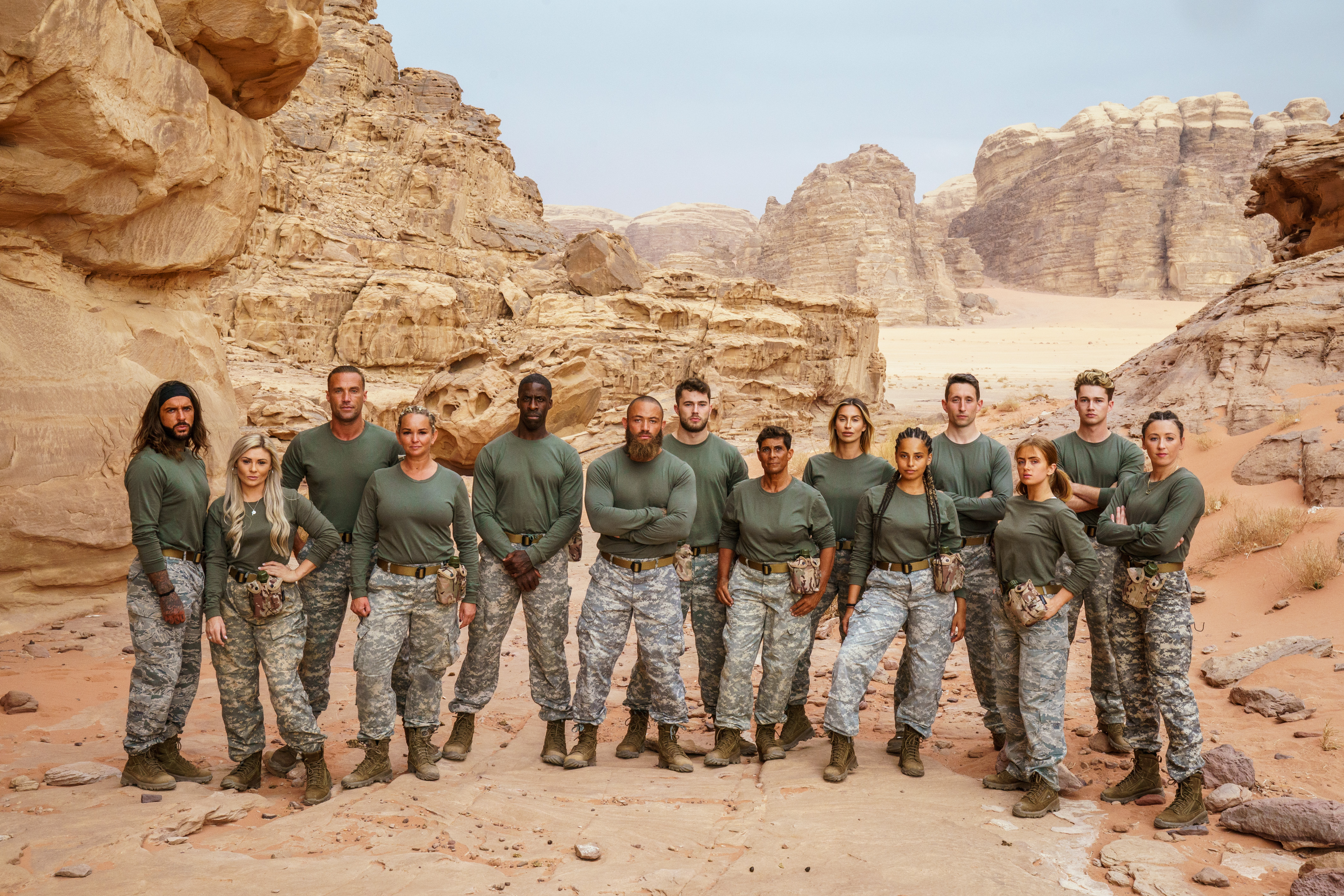Celebrity SAS: Who Dares Wins unveils biggest line-up of recruits yet