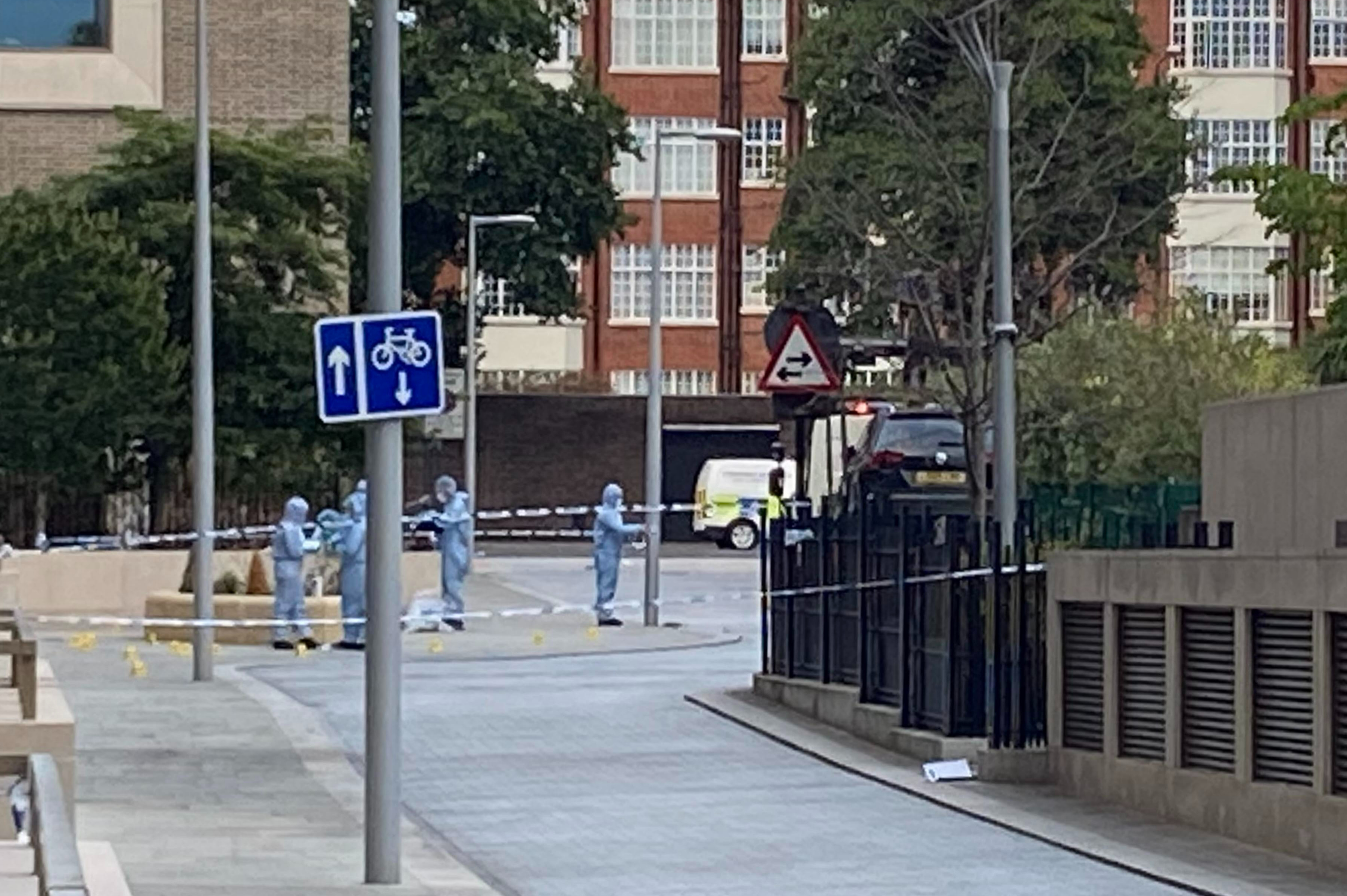 Murder arrest after man shot in West Kensington