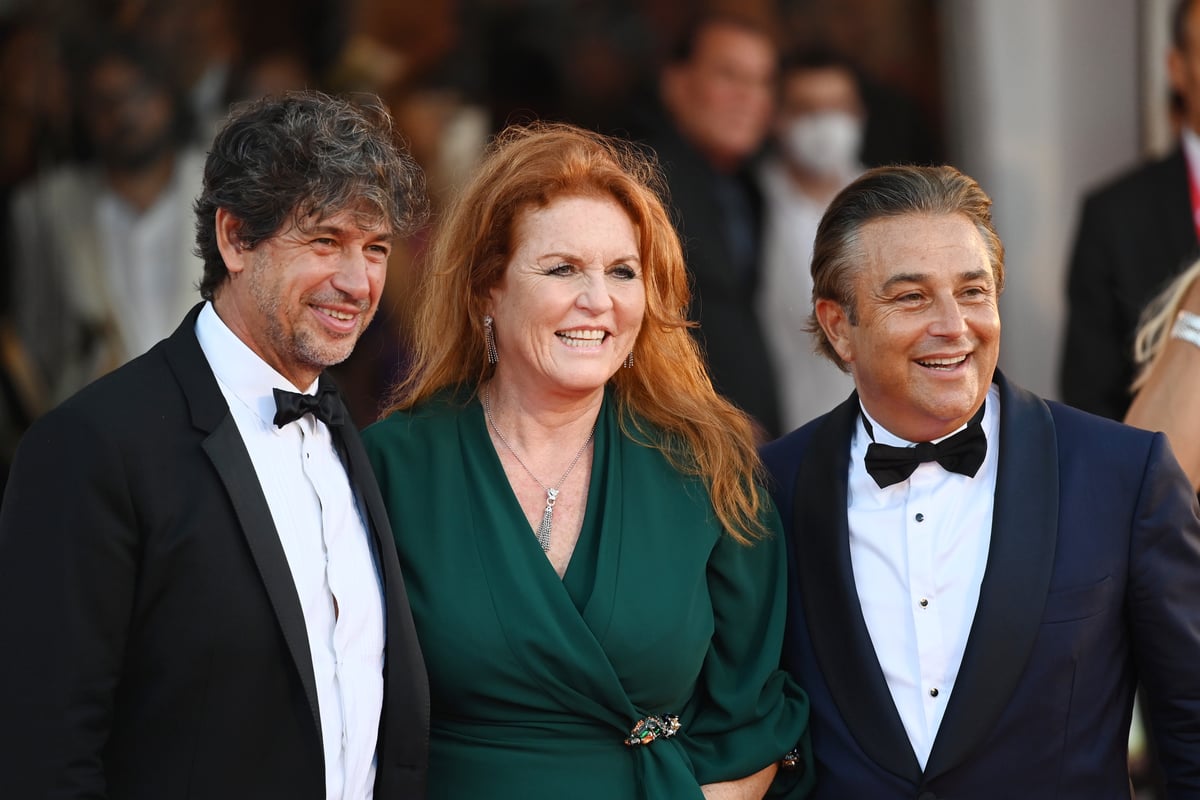 Duchess of York rubs shoulders with Hollywood stars at Venice Film Festival