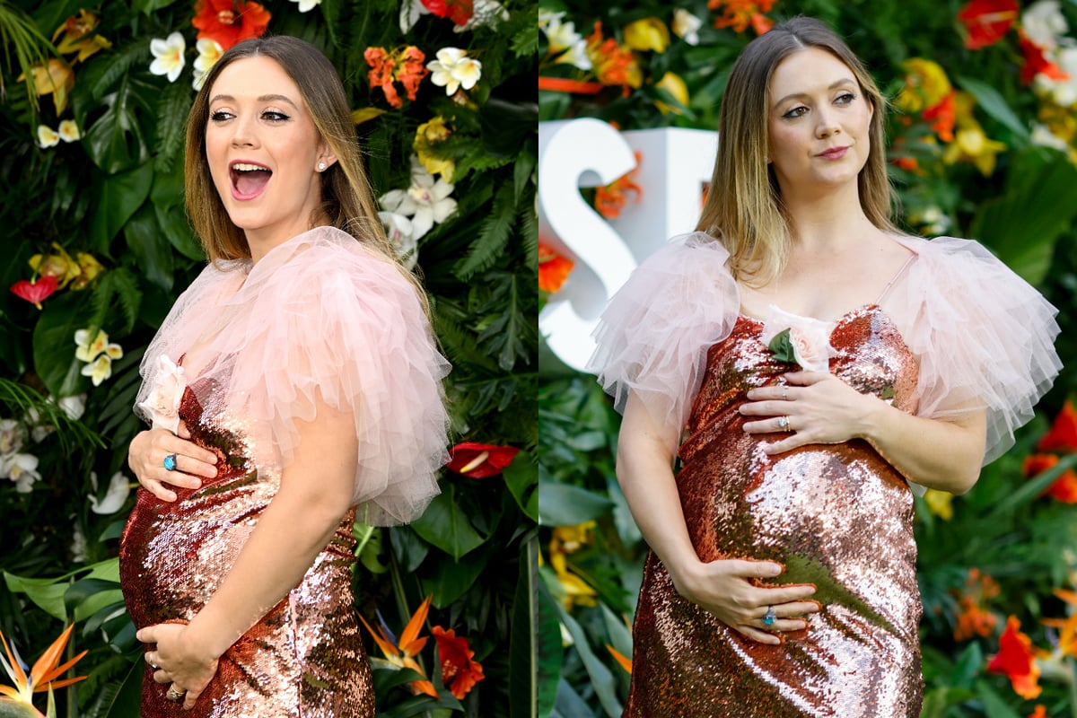 Billie Lourd confirms she is pregnant with second child, debuts baby bump at Ticket To Paradise premiere