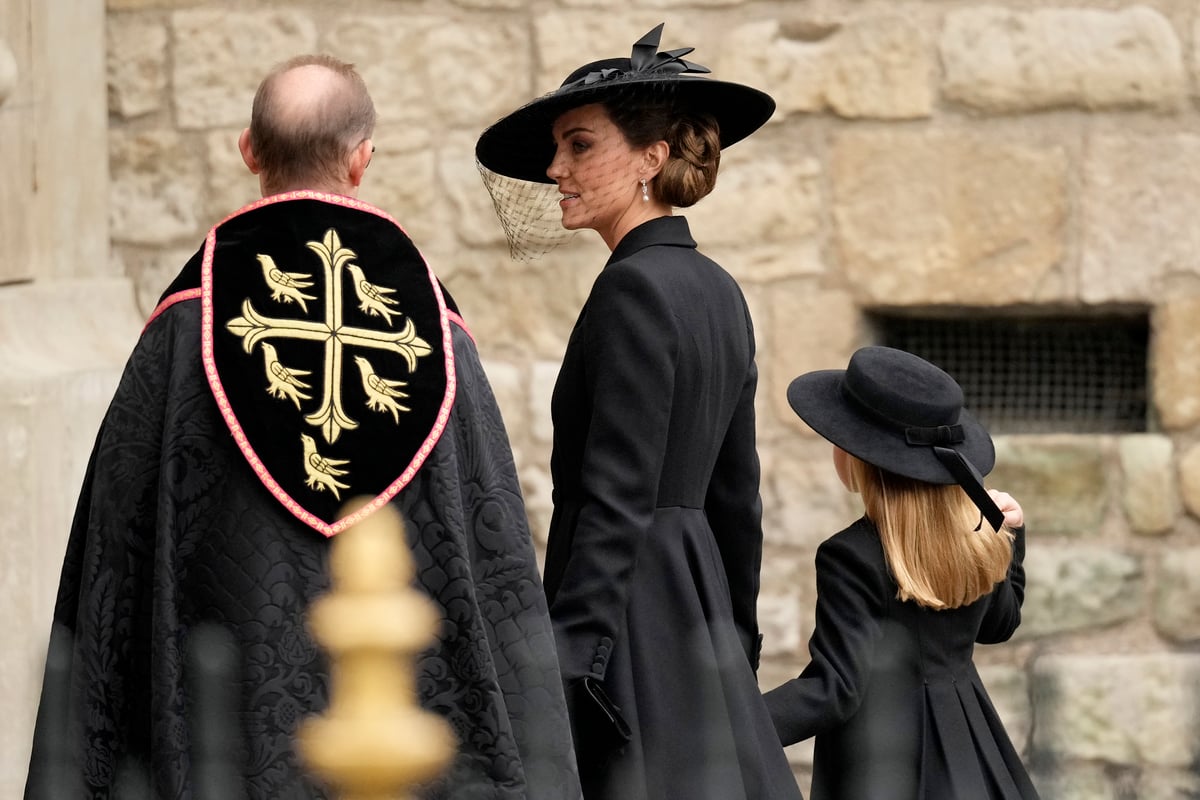 Catherine, Princess of Wales, is the picture of sophisticated mourning 