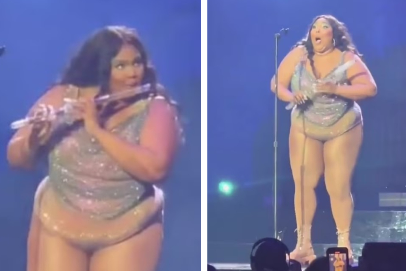 Lizzo plays 200-year-old crystal flute from the Library of Congress