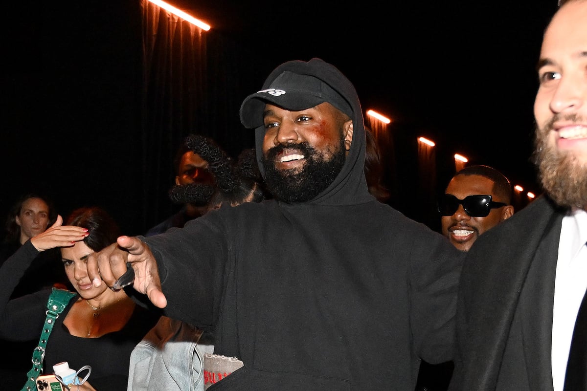 Kanye West joins Florence Pugh and Kylie Jenner on Paris Fashion Week’s front rows