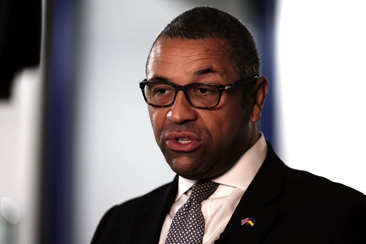 James Cleverly hits out at fellow ministers as Tory civil war rages on