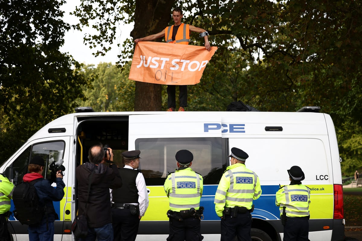 Just Stop Oil protests not ‘disruptive enough’ to stop, says Met chief Mark Rowley