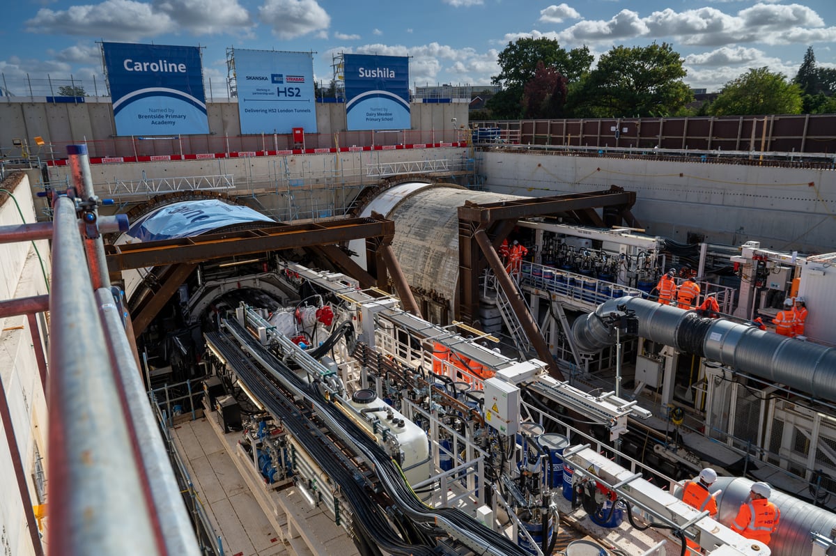 HS2 ‘well beyond point of no return’ as first tunnels dug in London