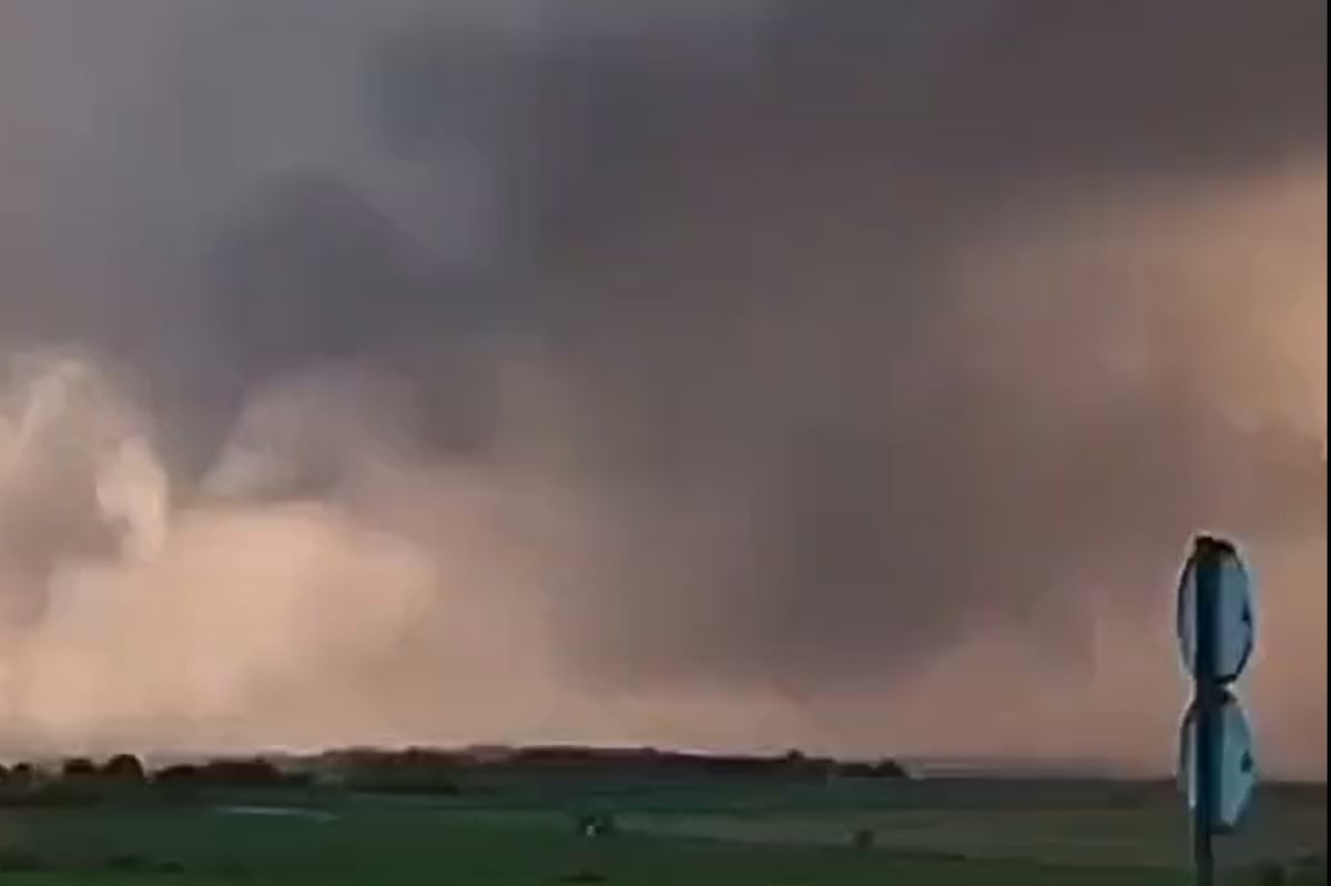 Mini-tornado in northern France damages dozens of homes and leaves person injured
