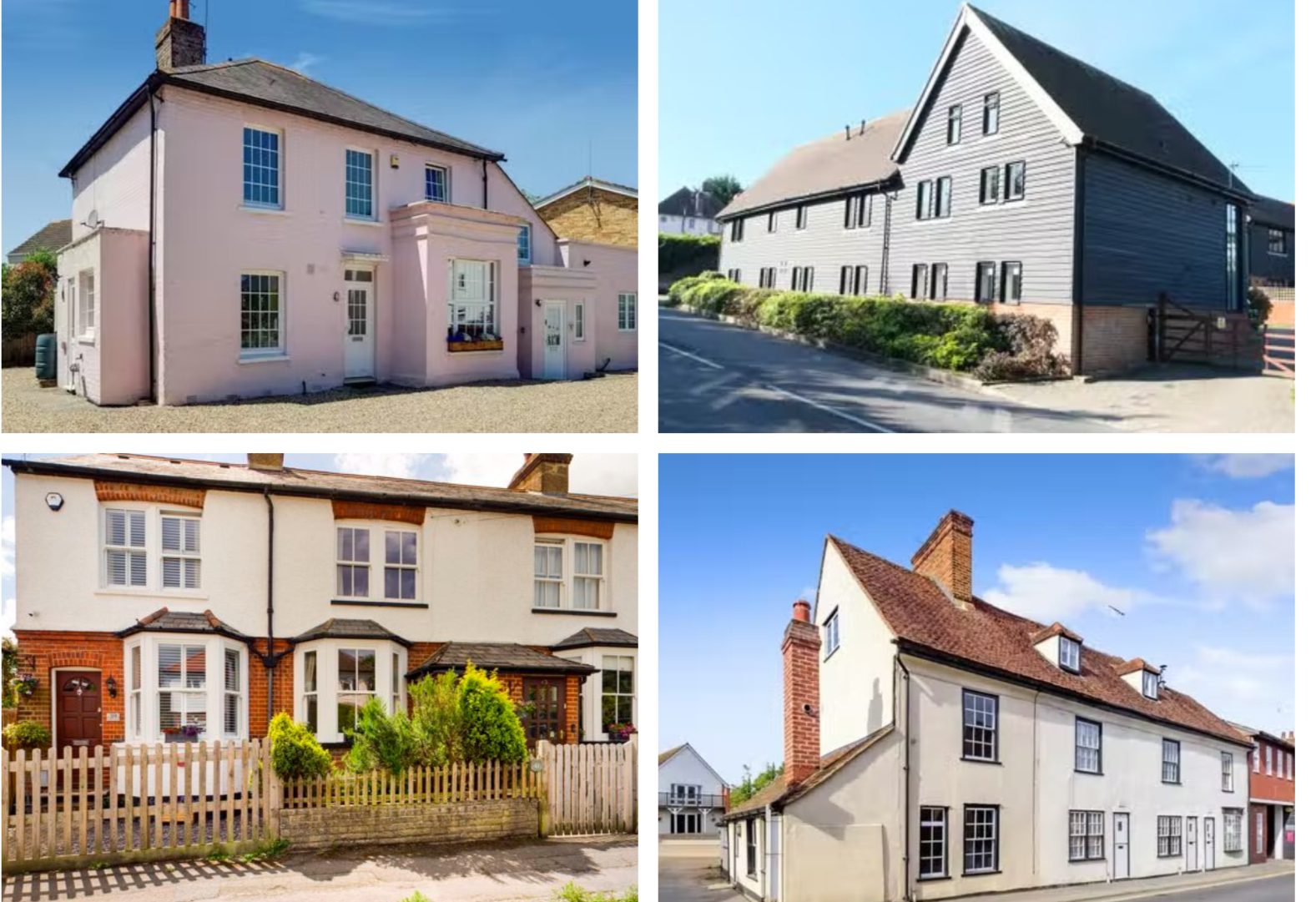 Houses less than 60 minutes from London — with prices of up to £550k