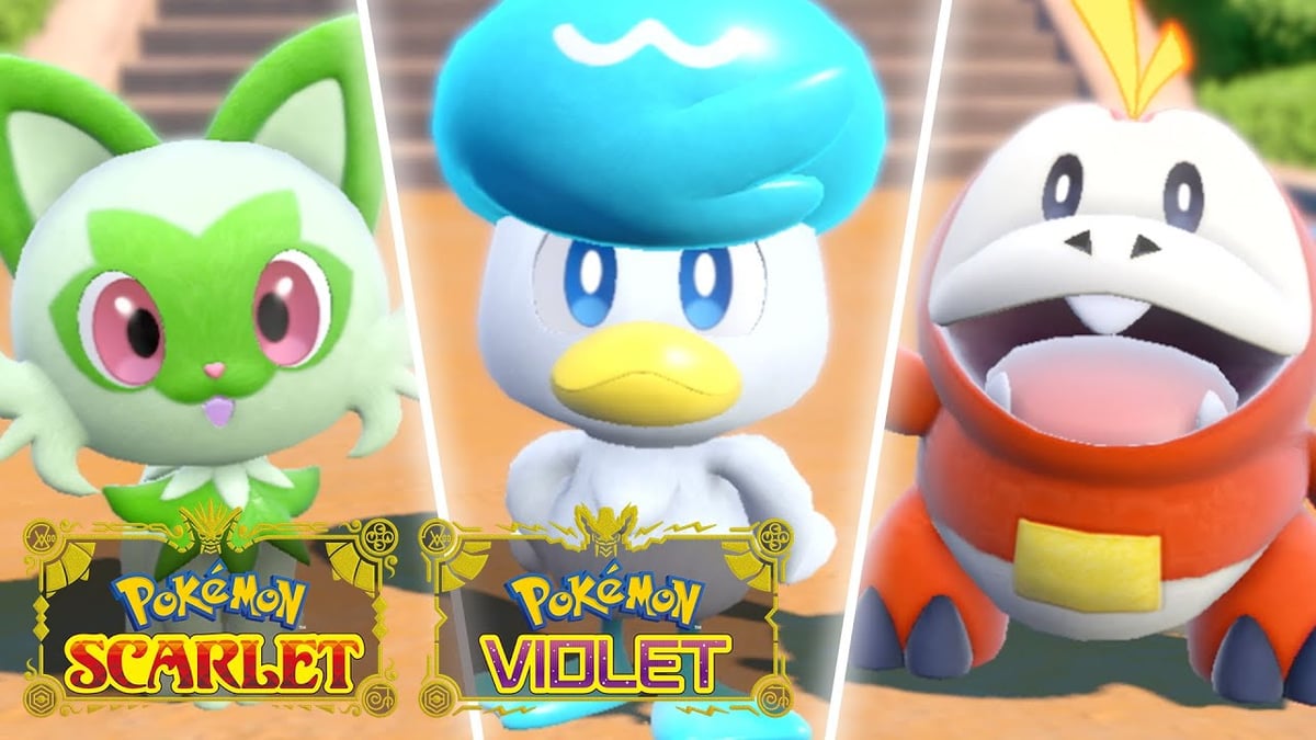 When are Pokémon Scarlet and Pokémon Violet released?