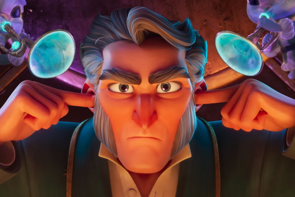 Luke Evans is Scrooge in first look at Netflix’s take on A Christmas Carol