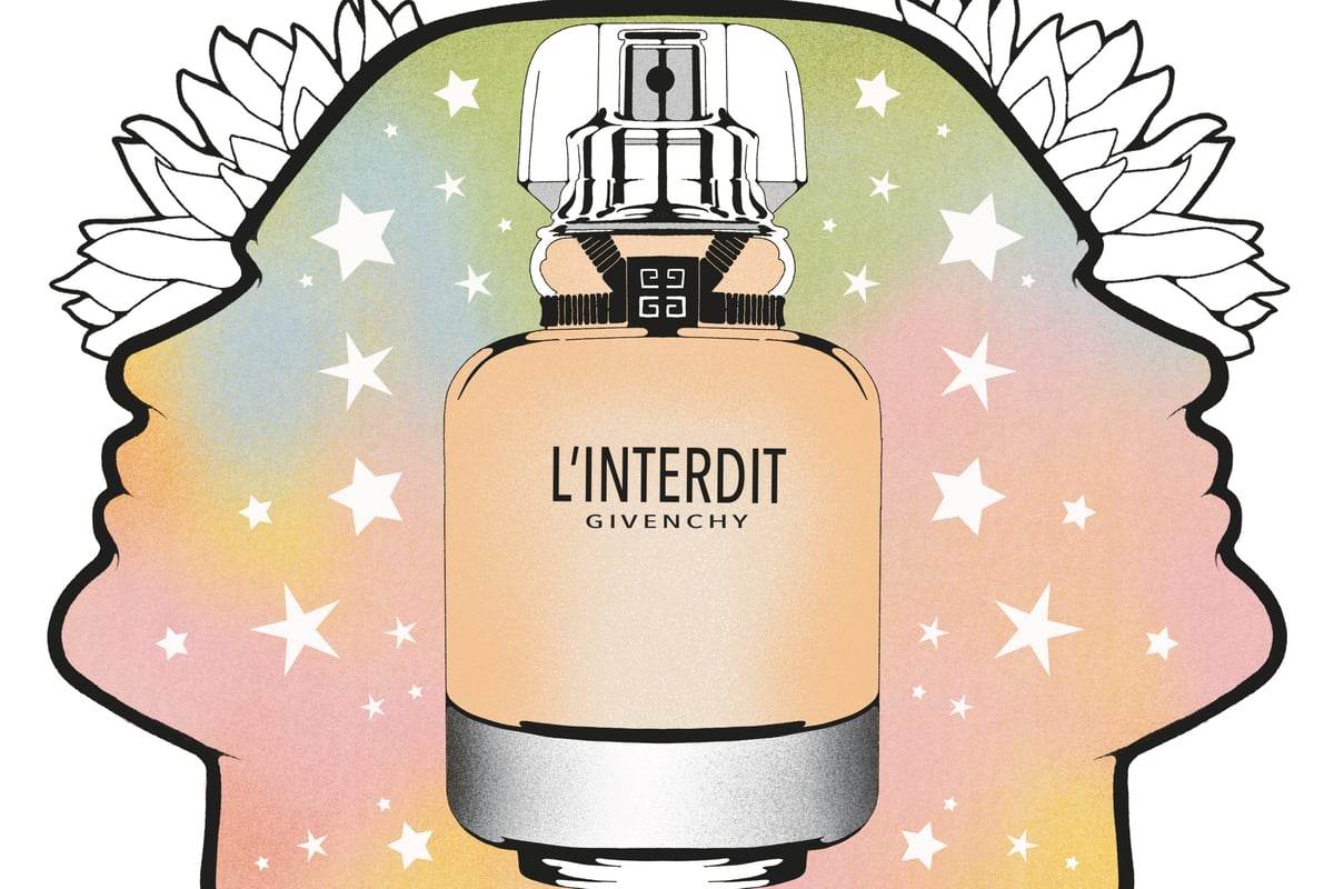 Message in a bottle: Katie Puckrik gets a whiff of Givenchy’s L’Interdit 