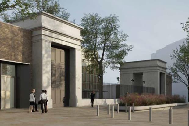 East London scheme at former Royal Mint site will be biggest foreign diplomatic outpost in England

East London scheme at former Royal Mint site will be biggest foreign diplomatic outpost in England

East London scheme at former Royal Mint site will be biggest foreign diplomatic outpost in England

David Chipperfield Architects’ plans to convert the former Royal Mint base near the Tower of London into a new embassy for the People’s Republic of China are set to get the stamp of approval later this week.