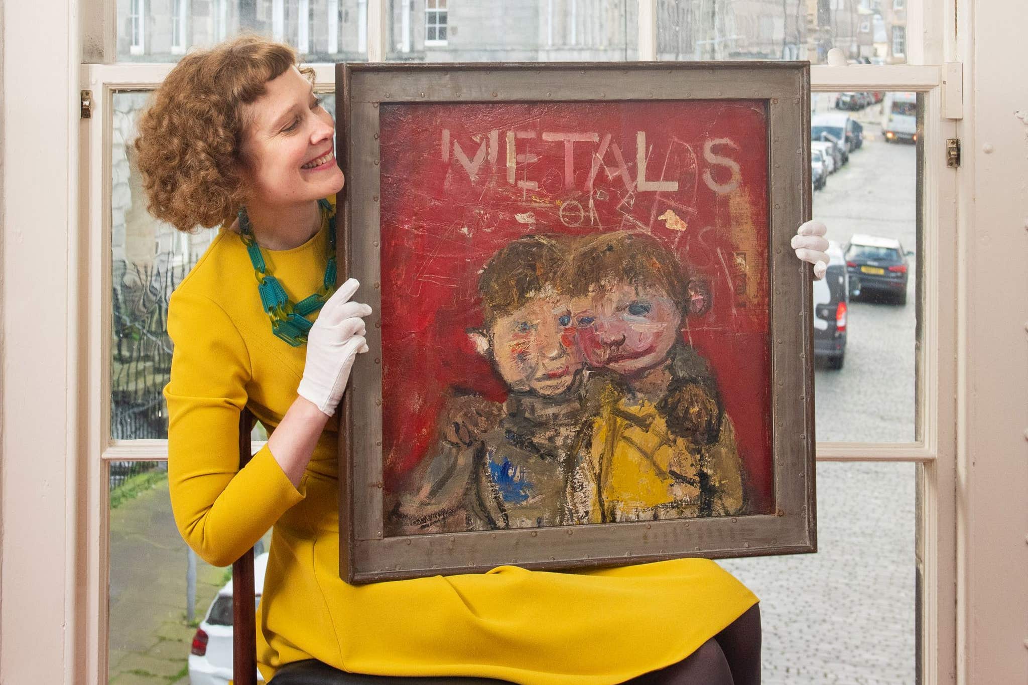 One of Joan Eardley’s last paintings to go under the hammer
