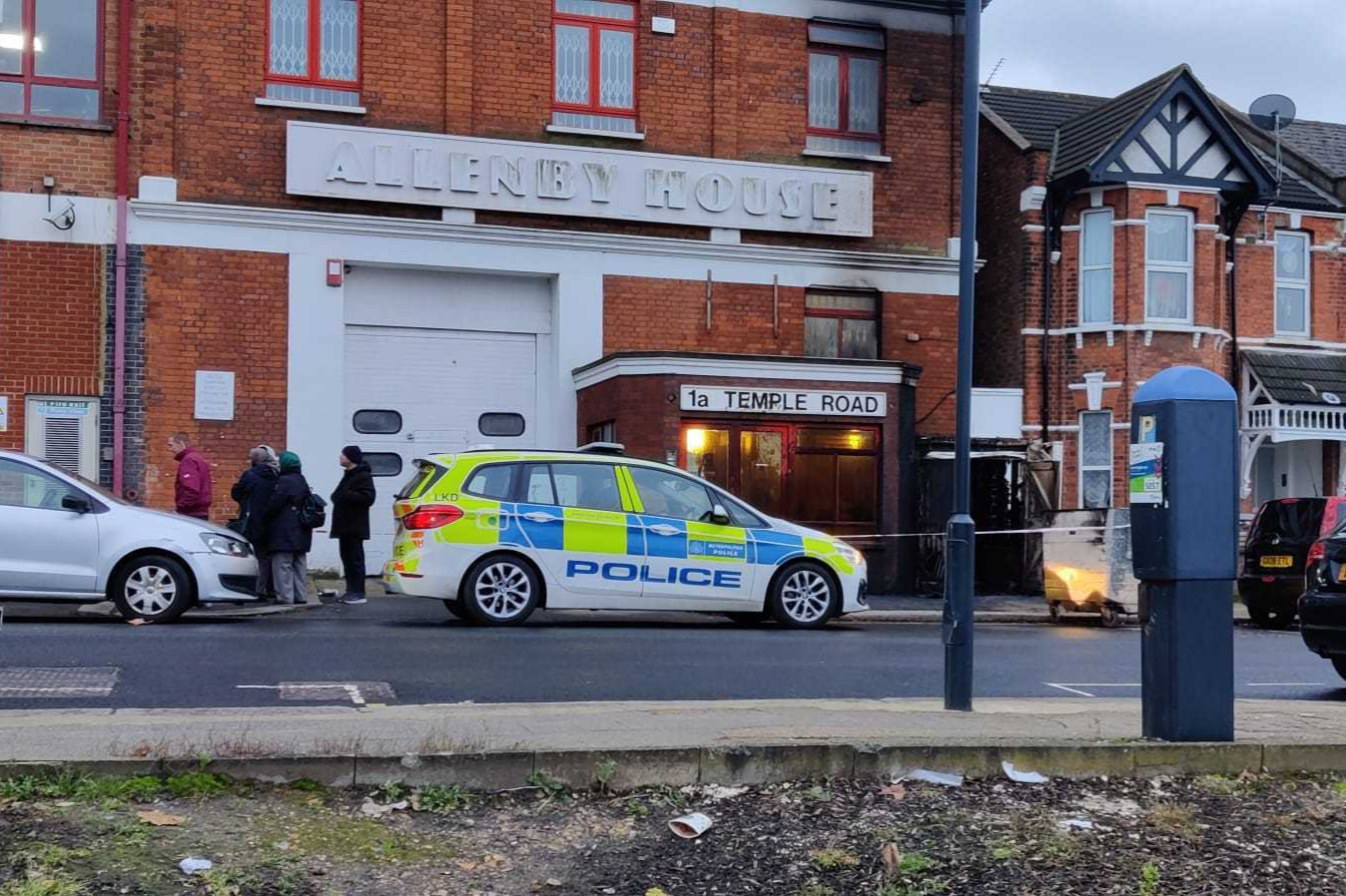Police investigate blaze at Iranian resistance group’s north London HQ