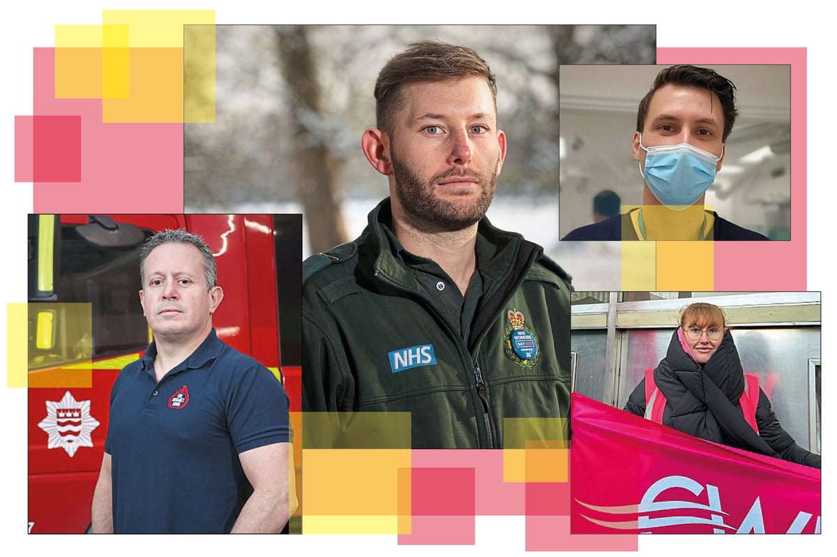 Strikes: ‘We either walkout or we quit’ – London nurses, paramedics, posties and firefighters tell their poignant stories