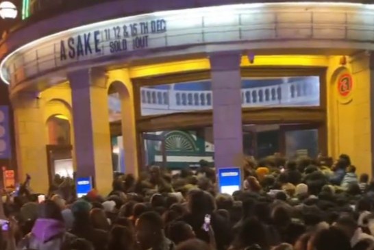 Singer Asake ‘praying’ for injured in Brixton Academy show crush