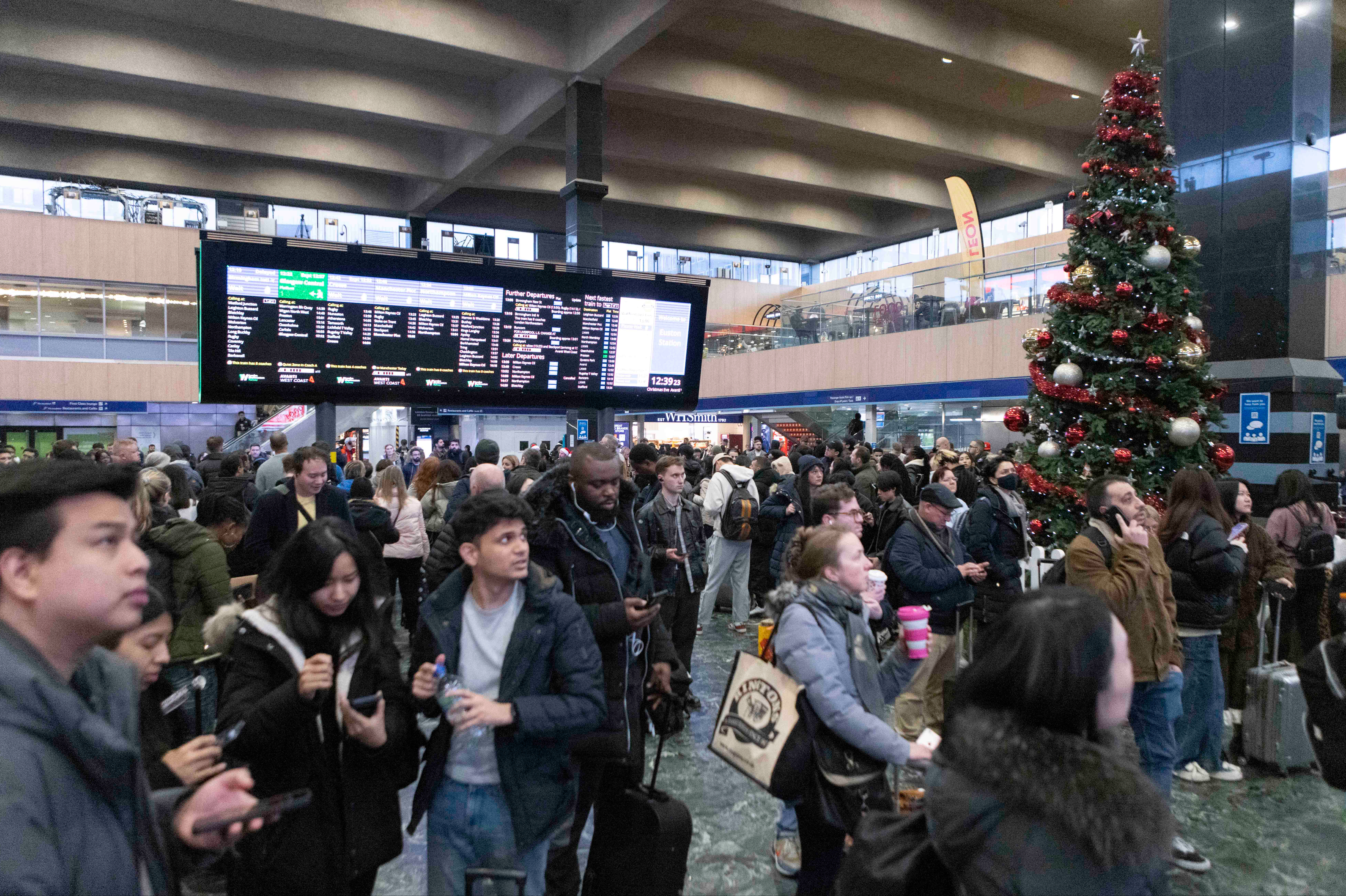 Rail staff to stage 24-hour walkout amid ‘severe disruption’ on trains